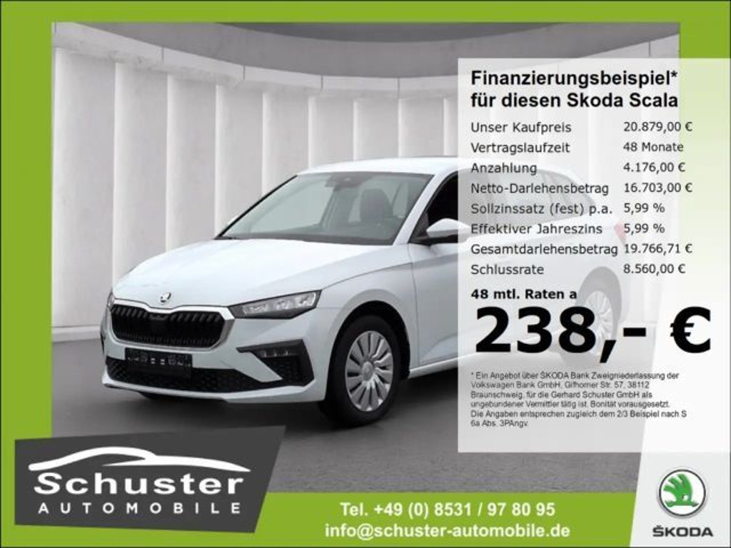 Skoda Scala 2025 Benzine