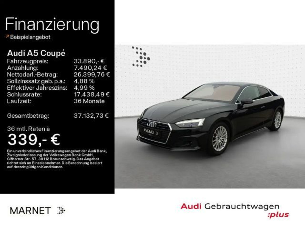 Audi A5 2022 Benzine