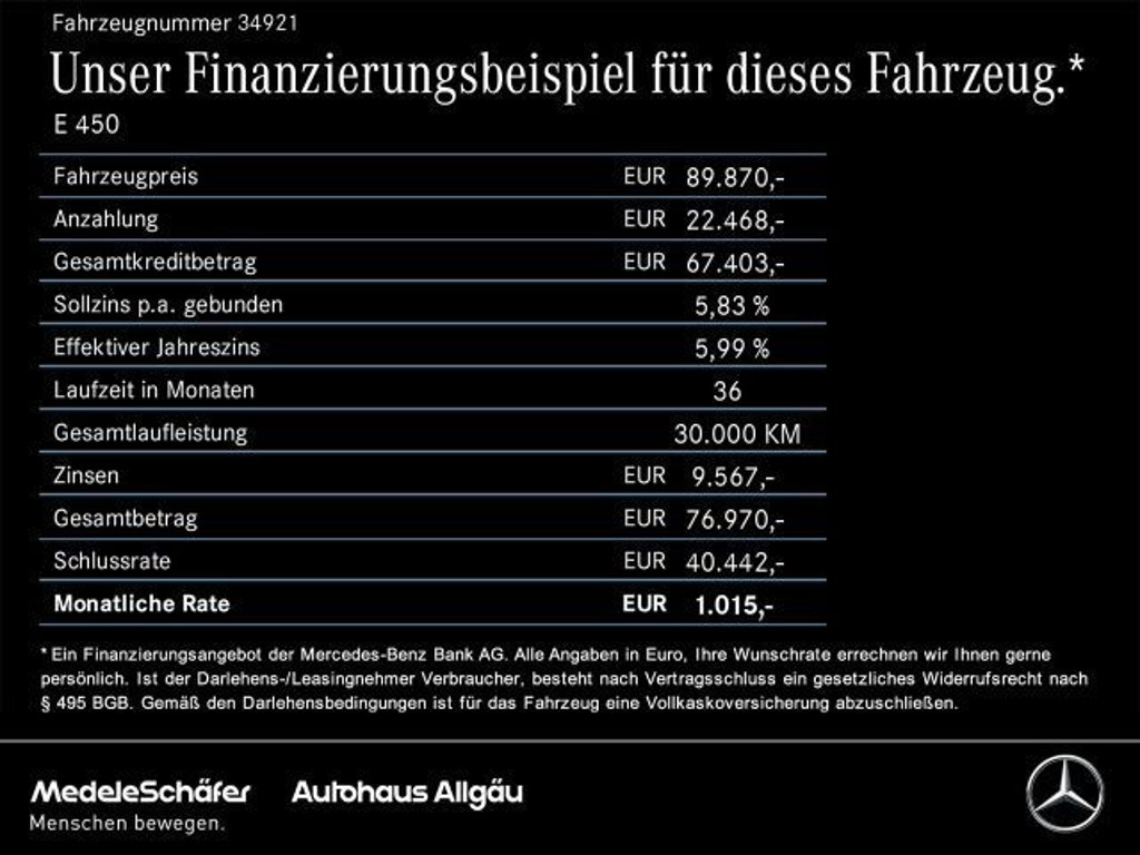 Mercedes-Benz E-Klasse