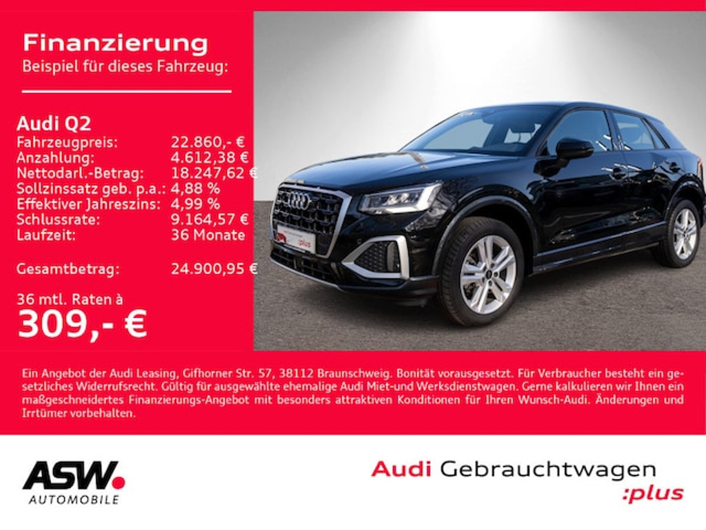 Audi Q2 2021 Benzine