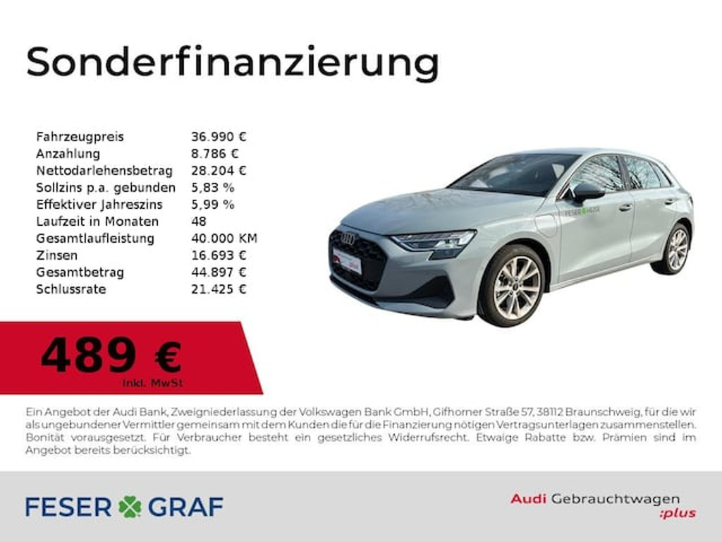 Audi A3 2025 Hybride Benzine