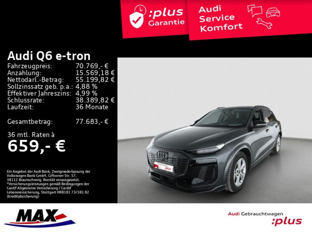 Audi Q6 e-tron 2025 Elektrisch