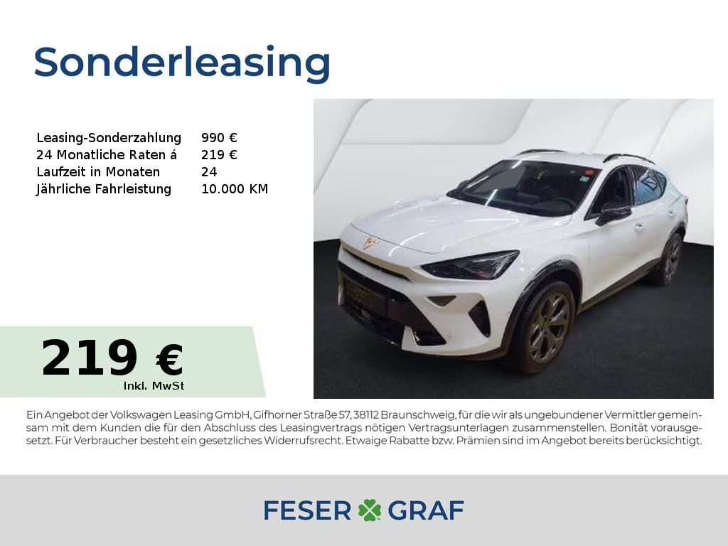 Cupra Formentor 2025 Benzine