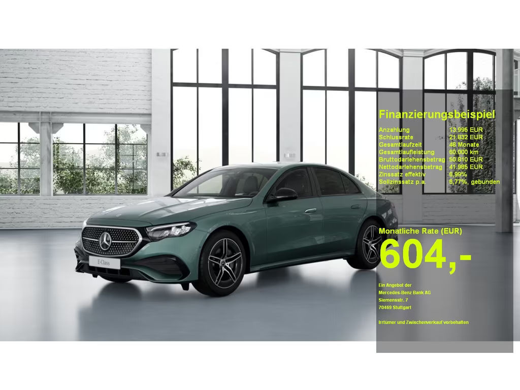 Mercedes-Benz E-Klasse 2025 Hybride Diesel