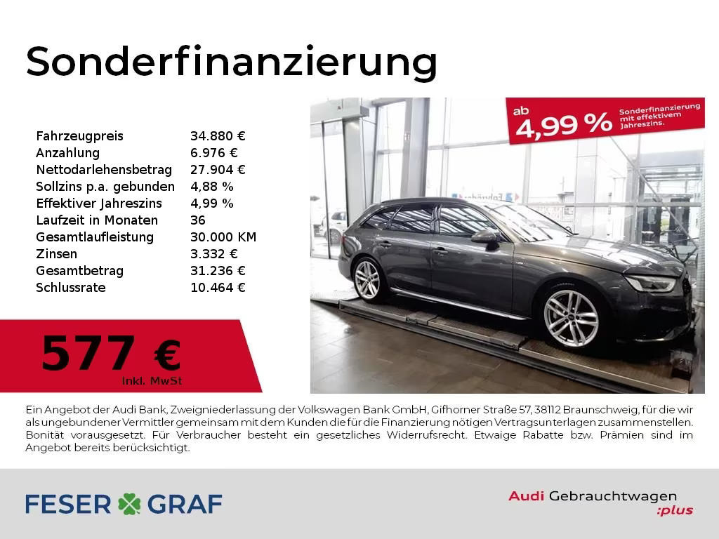 Audi A4 2023 Benzine