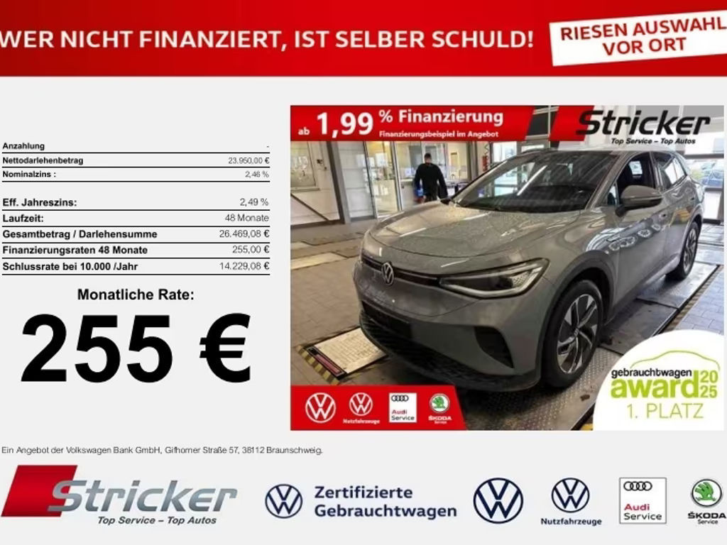 Volkswagen ID.4 2022 Elektrisch