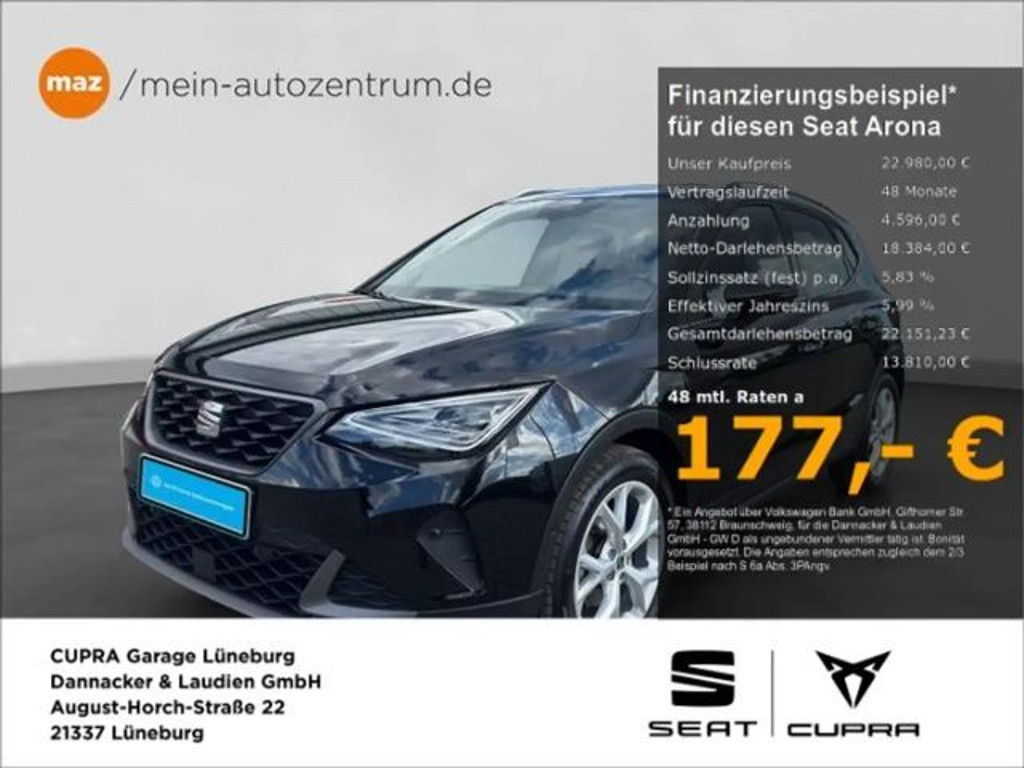 Seat Arona 2022 Benzine