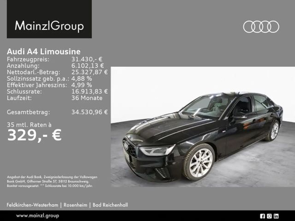 Audi A4 2023 Benzine