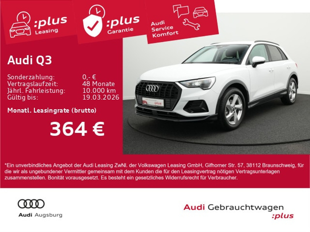 Audi Q3 2025 Benzine
