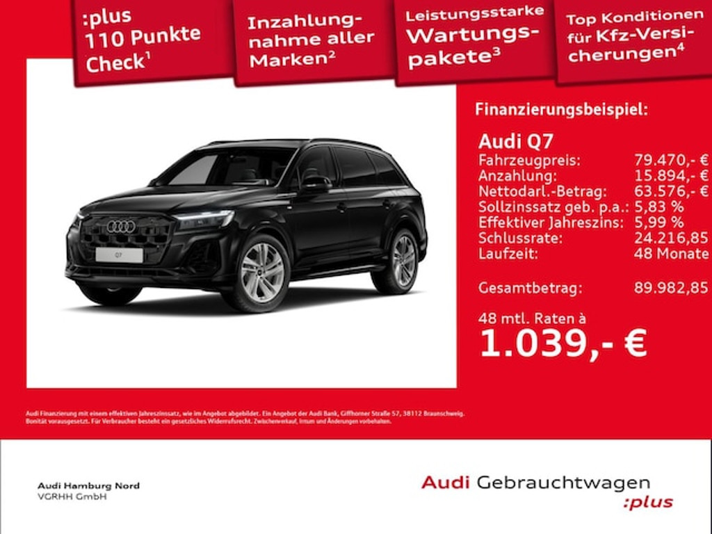 Audi Q7 2025 Hybride Benzine