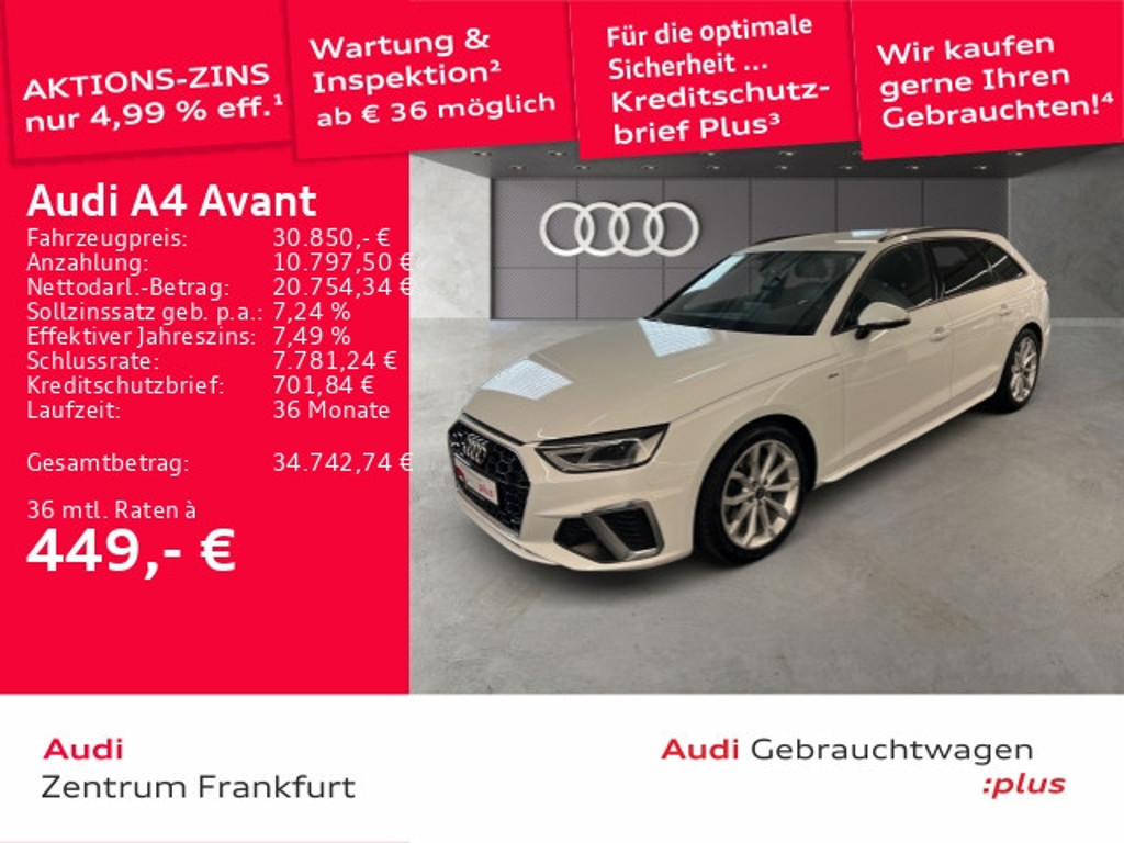 Audi A4 2023 Benzine