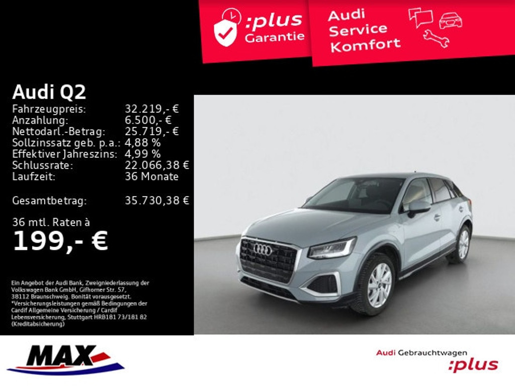 Audi Q2 2025 Benzine