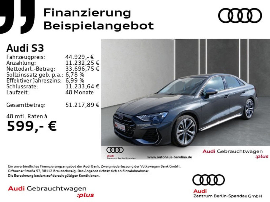 Audi S3 2025 Benzine