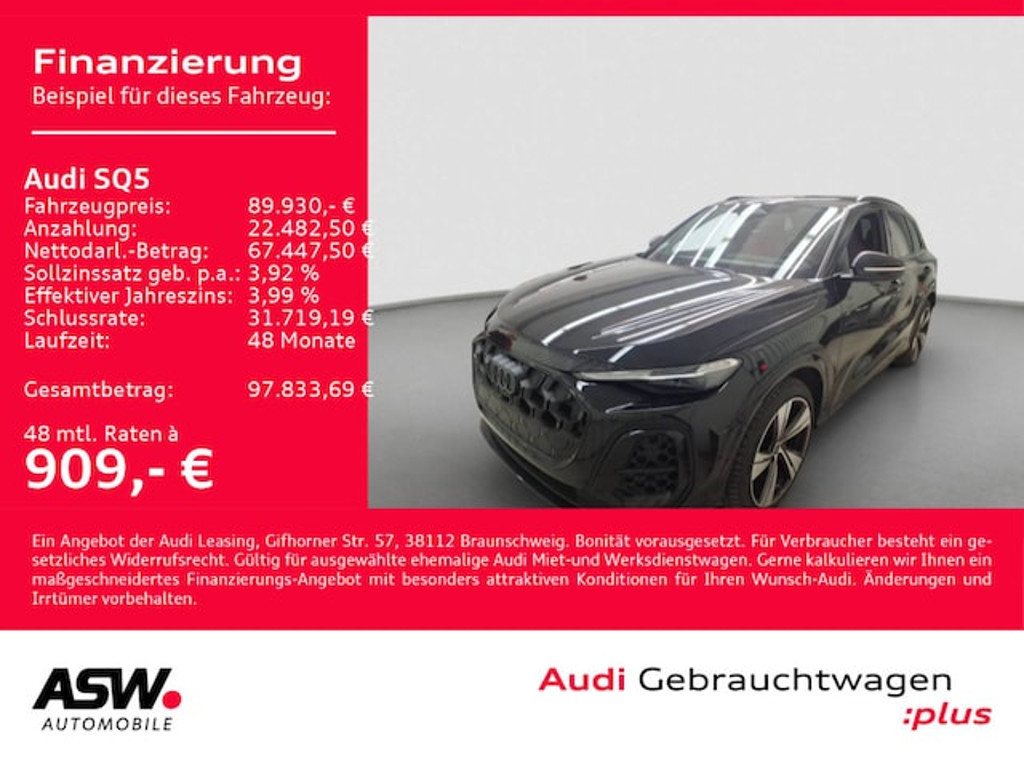 Audi SQ5 2025 Benzine