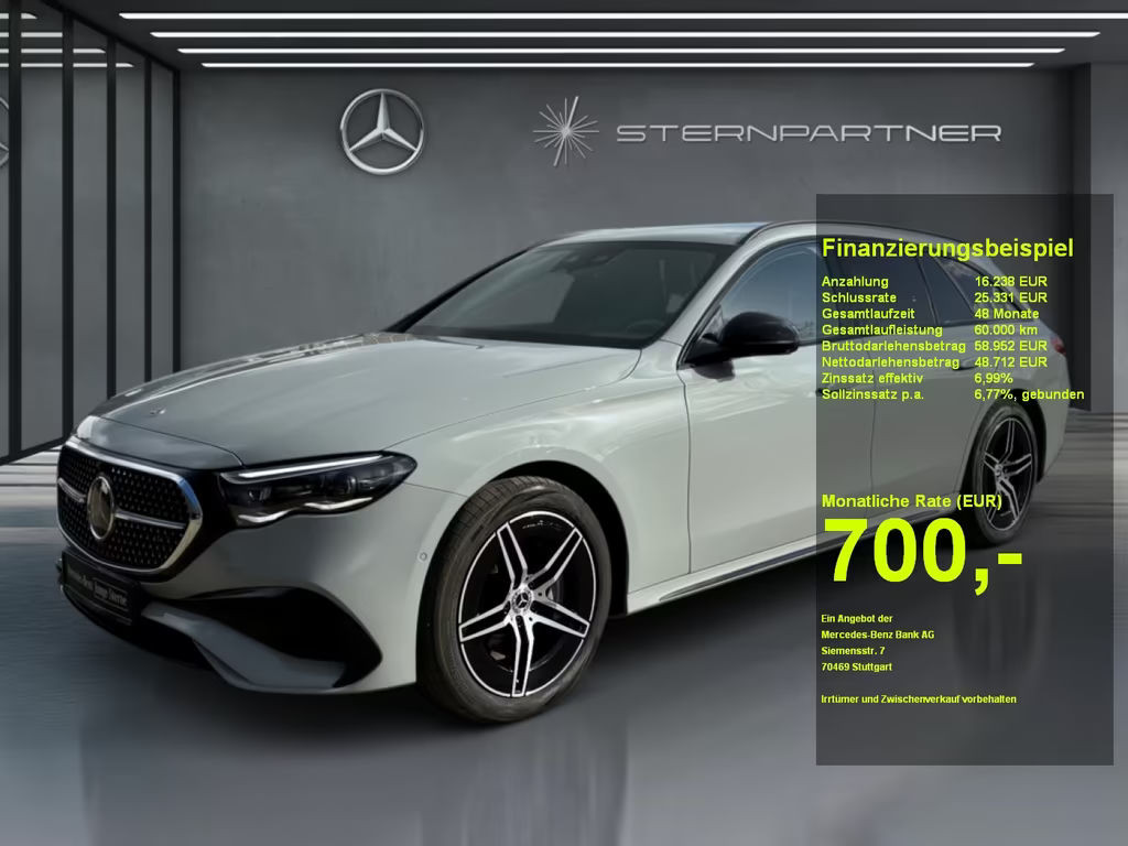 Mercedes-Benz E-Klasse 2025 Hybride Diesel
