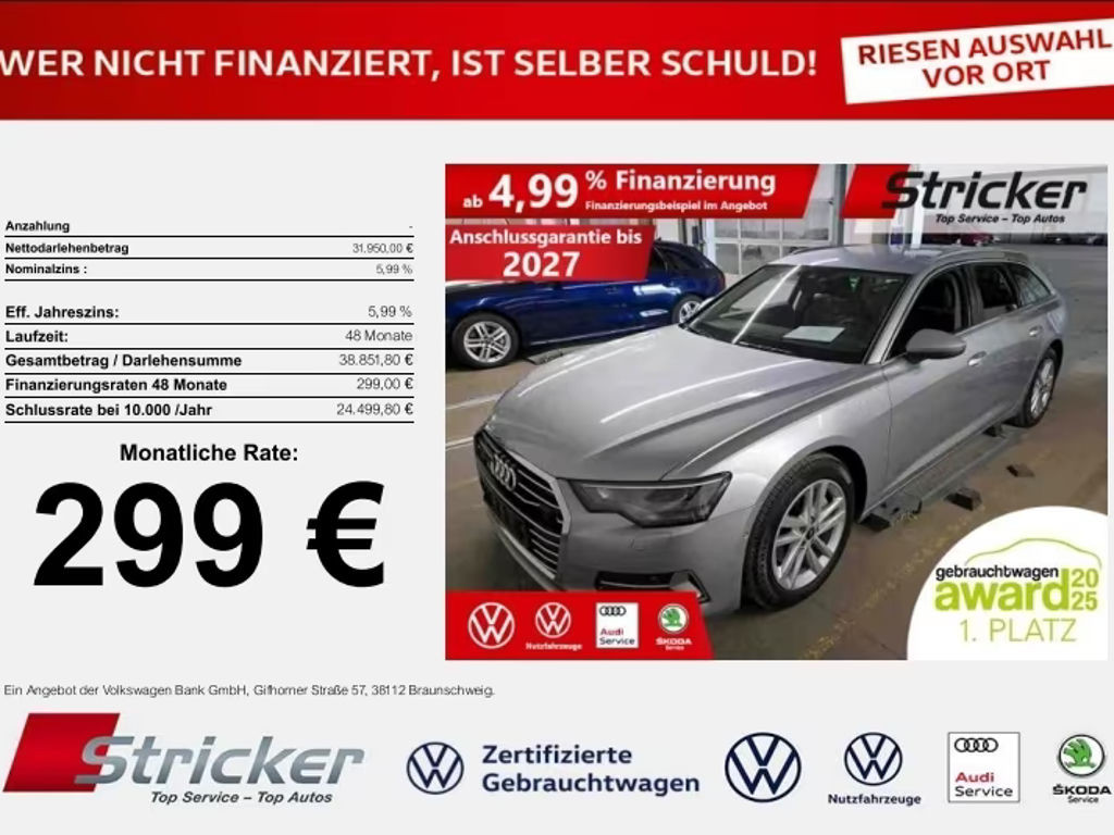 Audi A6 2022 Benzine