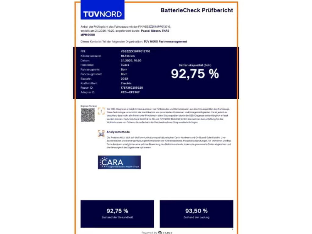 Cupra Born 2022 Elektrisch