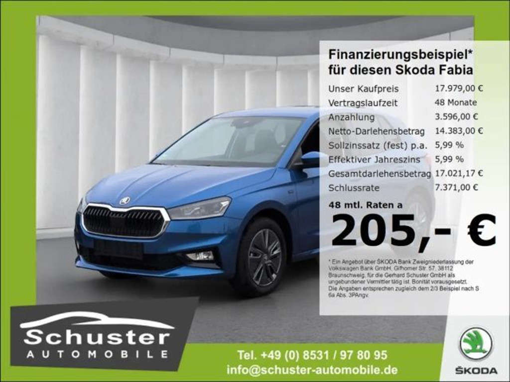 Skoda Fabia 2025 Benzine