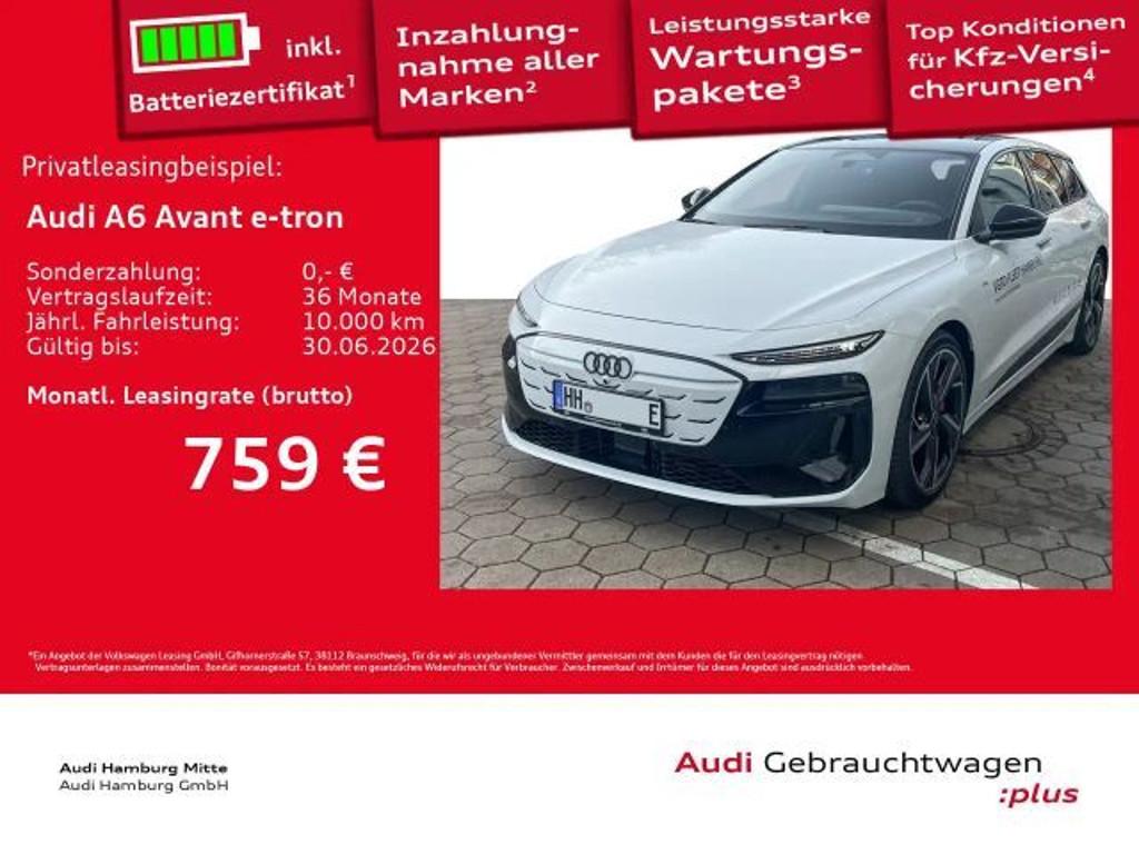 Audi A6 e-tron 2026 Elektrisch