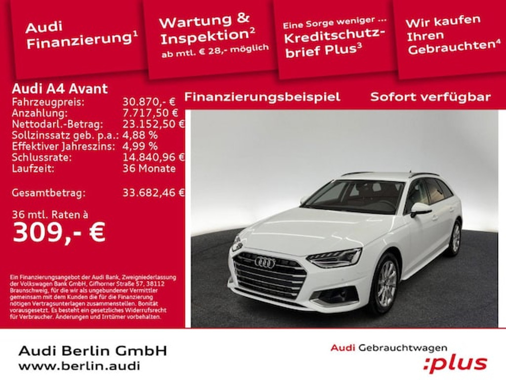 Audi A4 2023 Benzine
