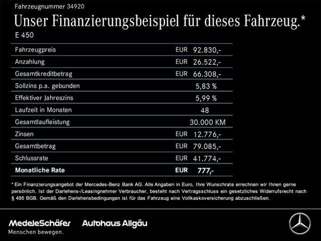 Mercedes-Benz E-Klasse