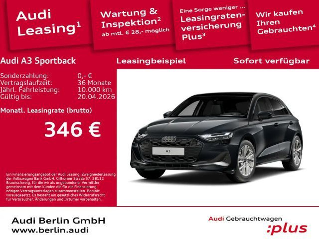 Audi A3 2025 Benzine
