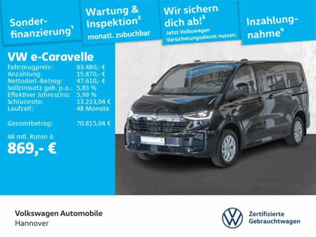 Volkswagen Caravelle 2025 Elektrisch