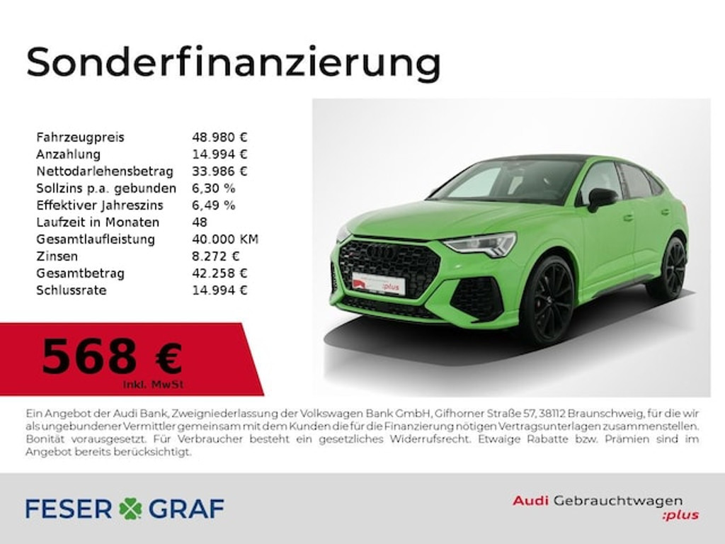 Audi RS Q3 2022 Benzine