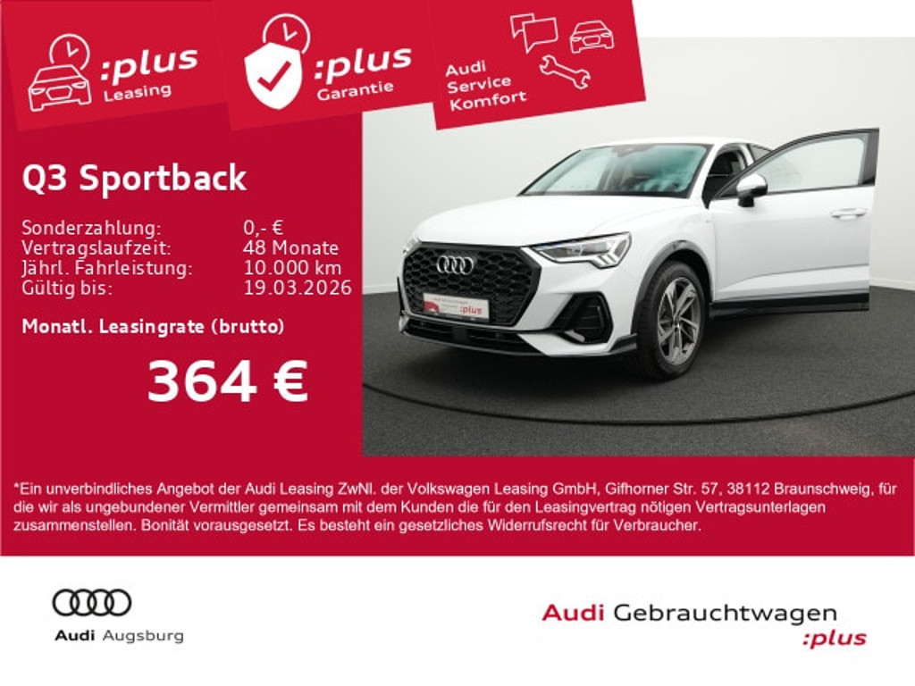 Audi Q3 2025 Benzine