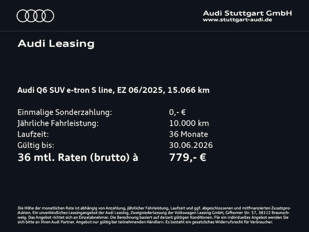 Audi Q6 e-tron