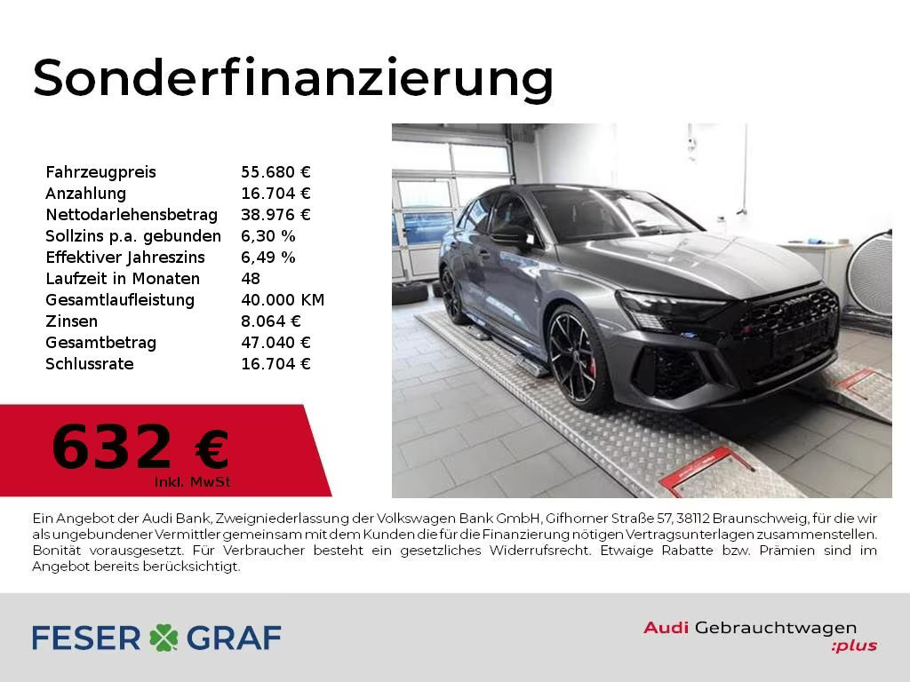 Audi RS3 2023 Benzine