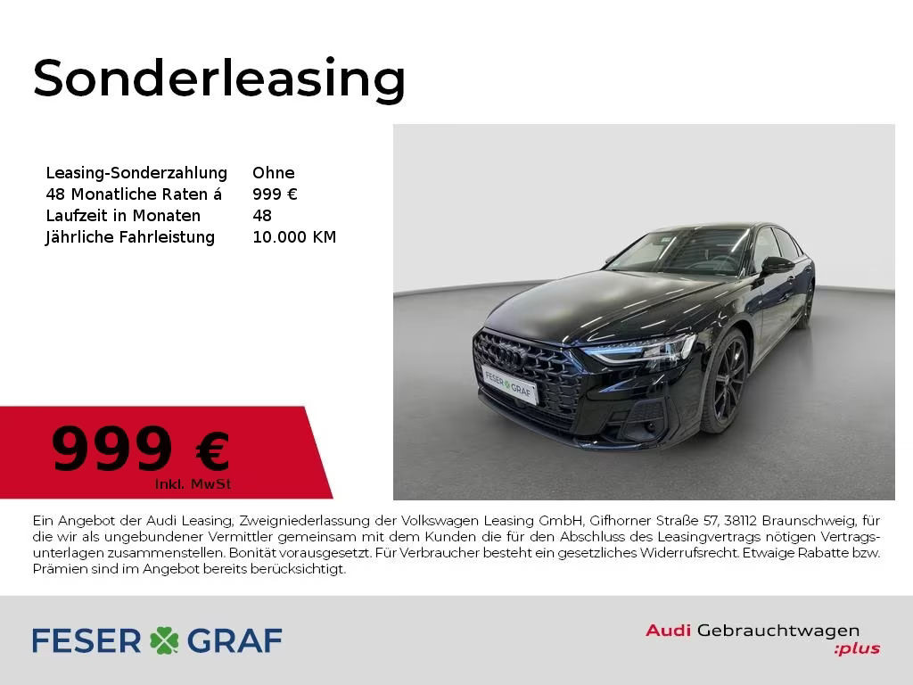Audi A8 2025 Hybride Benzine