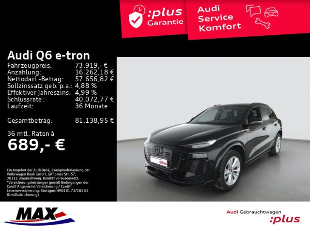 Audi Q6 e-tron 2025 Elektrisch