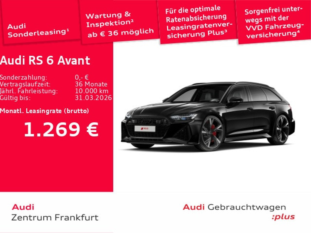 Audi RS6 2025 Benzine