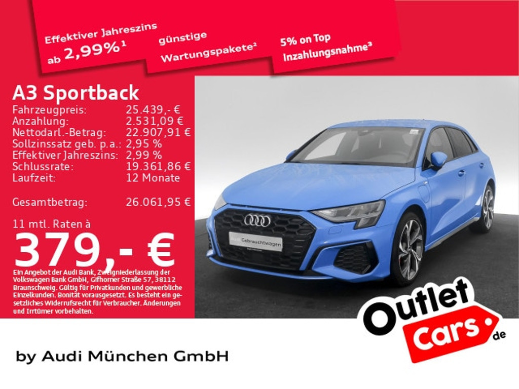 Audi A3 2022 Hybride Benzine
