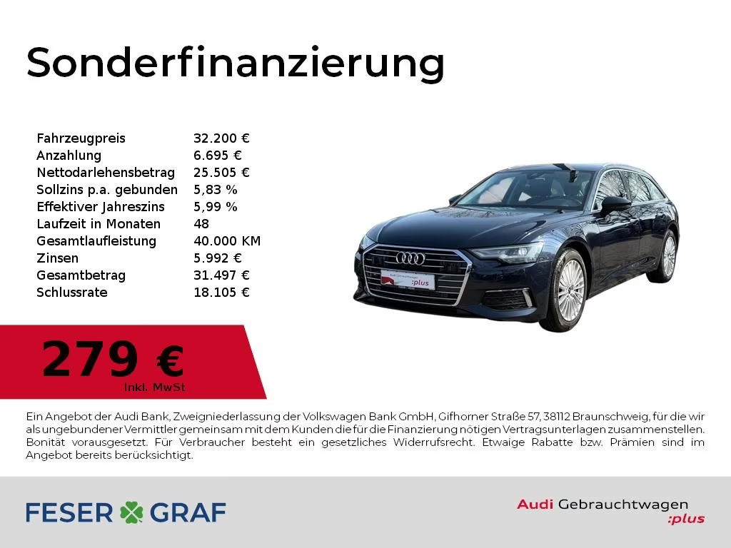 Audi A6 2022 Benzine