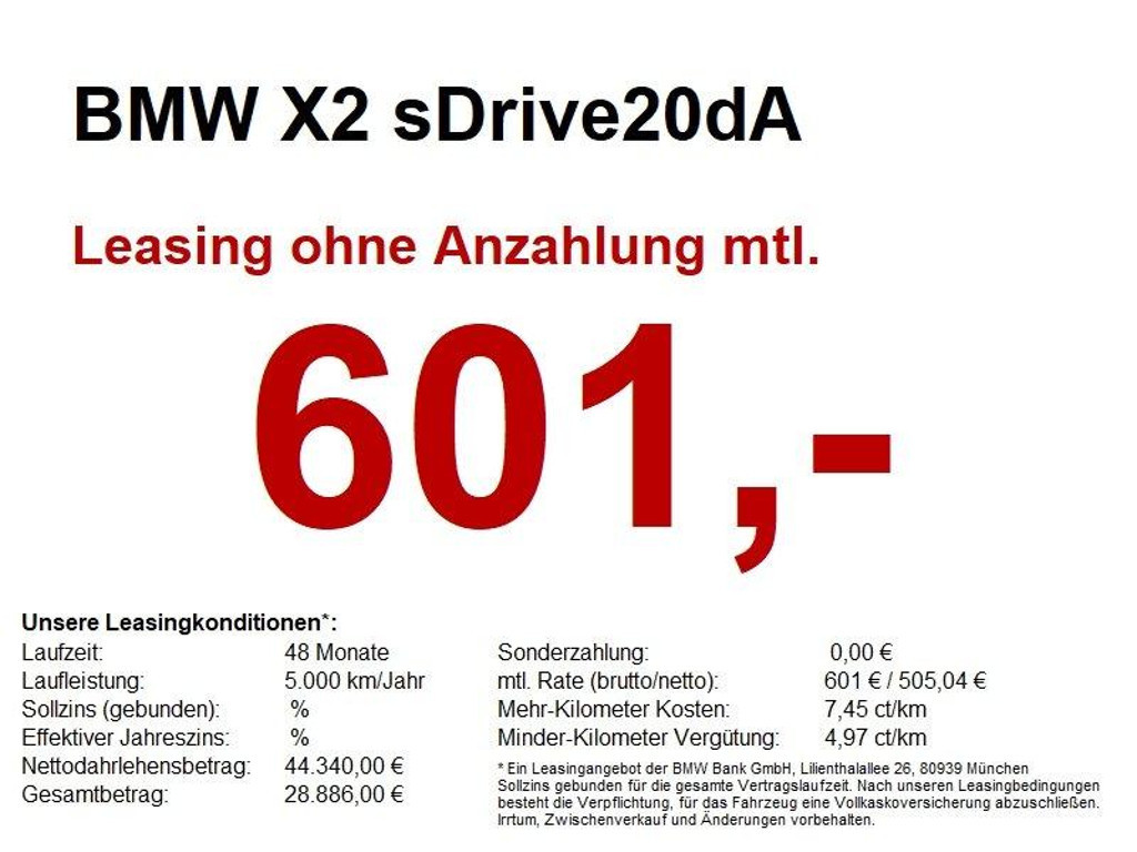 BMW X2 2025 Diesel