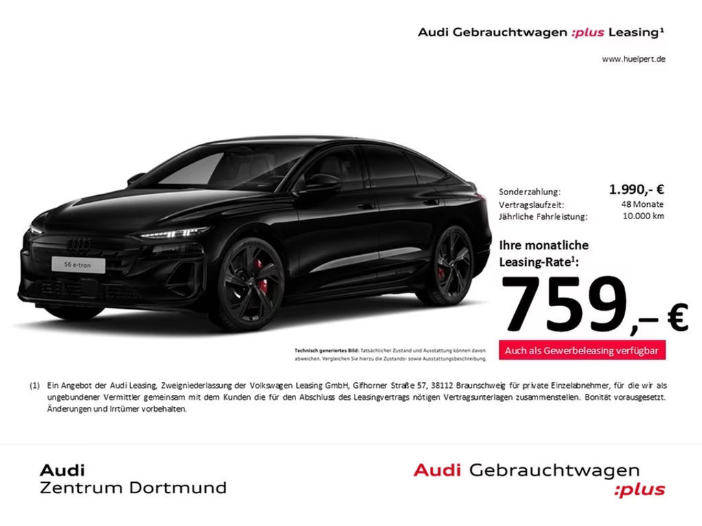 Audi S6 e-tron 2025 Elektrisch
