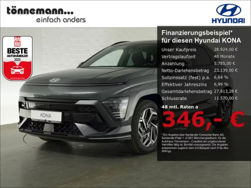 Hyundai Kona 2025 Hybride Benzine