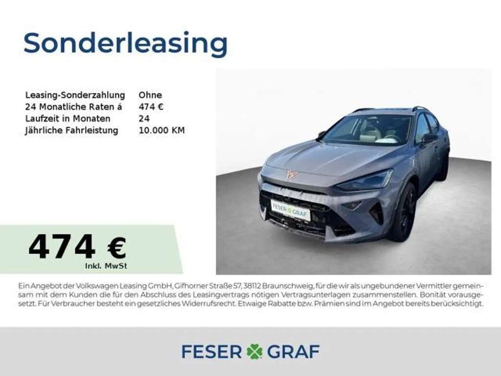Cupra Formentor 2026 Benzine