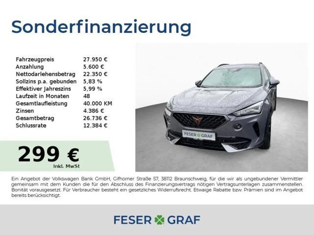Cupra Formentor 2021 Benzine