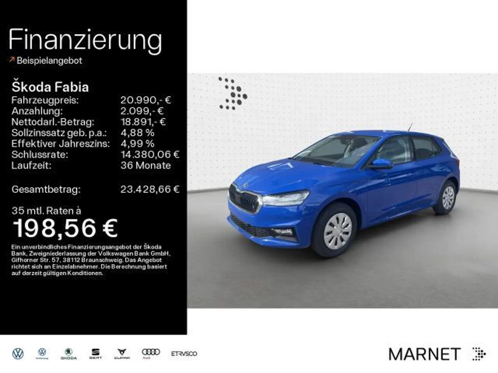 Skoda Fabia 2025 Benzine