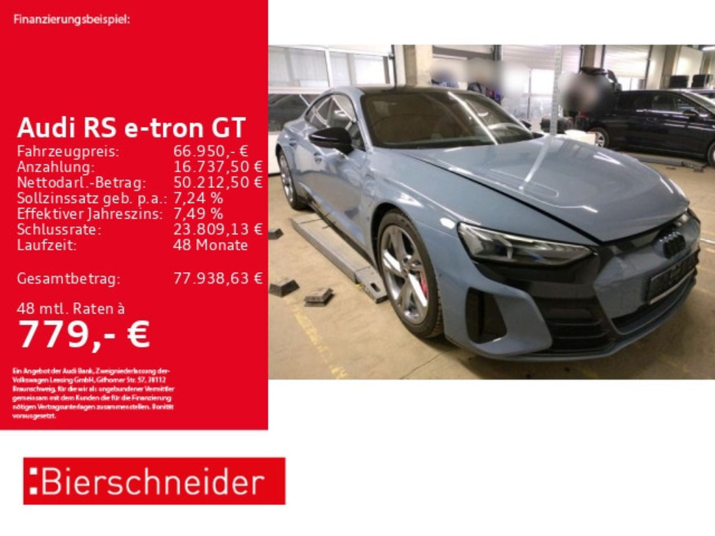 Audi RS e-tron GT 2022 Elektrisch