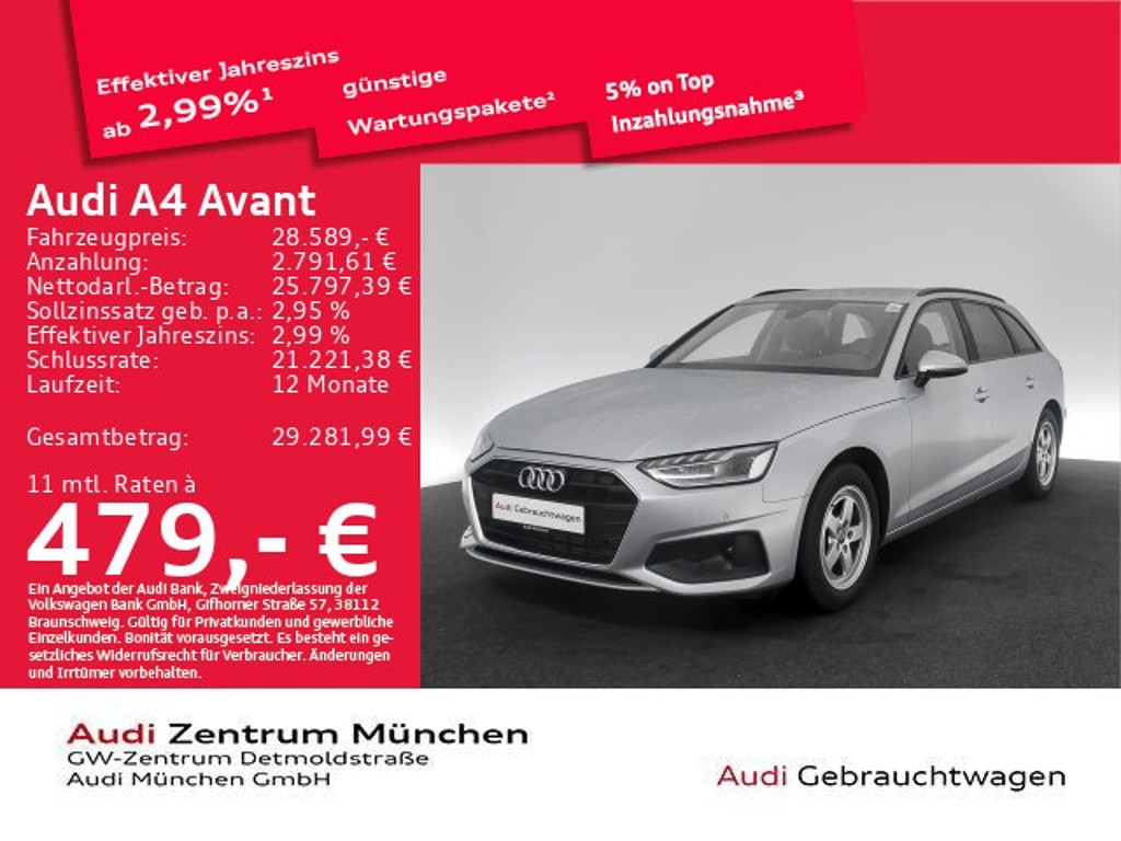 Audi A4 2023 Benzine