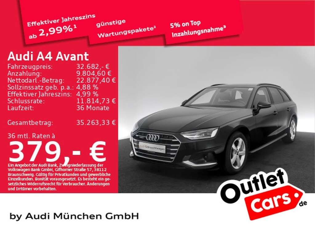 Audi A4 2022 Benzine