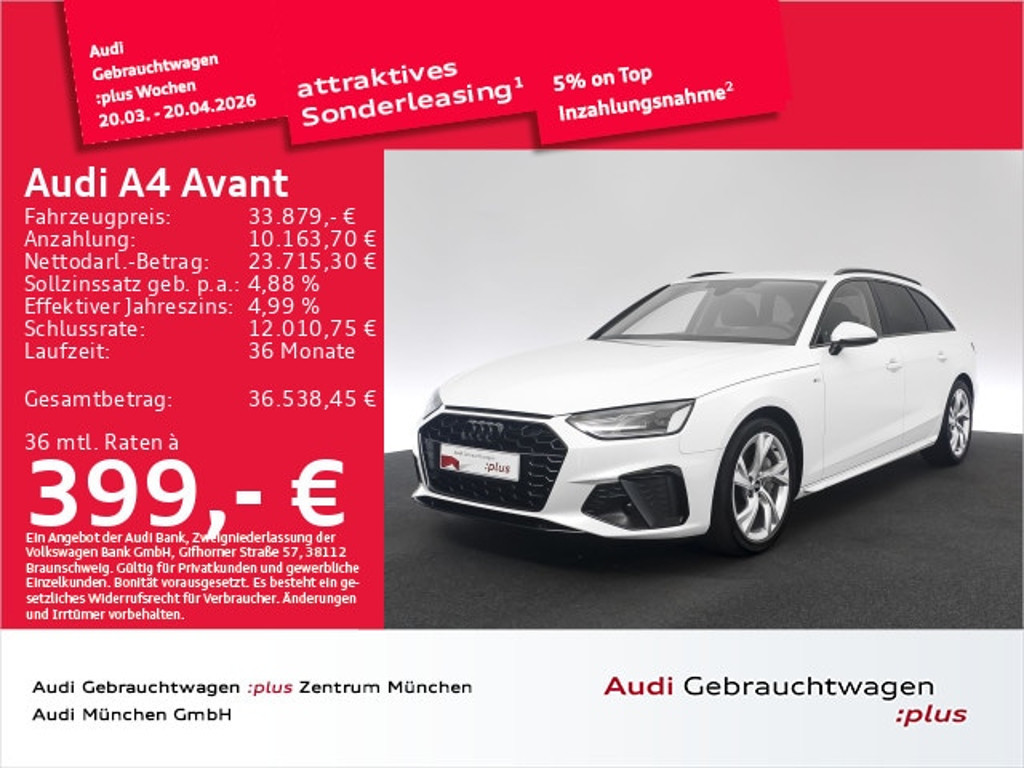 Audi A4 2023 Benzine