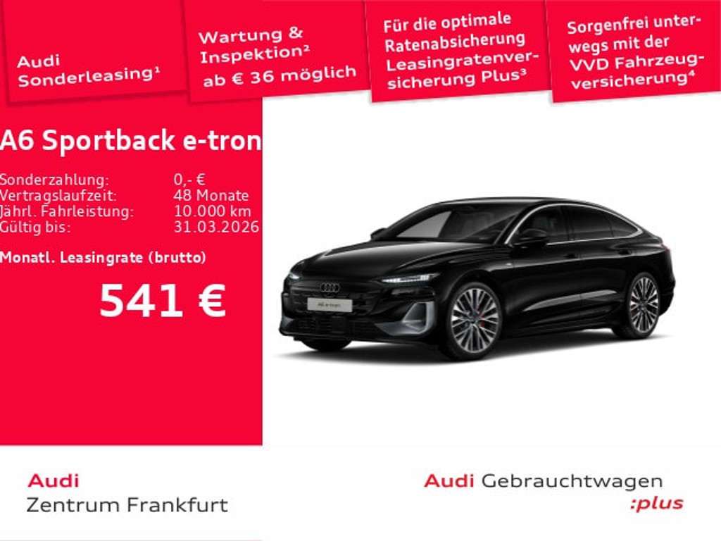 Audi A6 e-tron 2025 Elektrisch