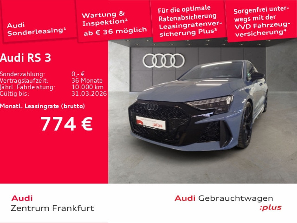 Audi RS3 2025 Benzine