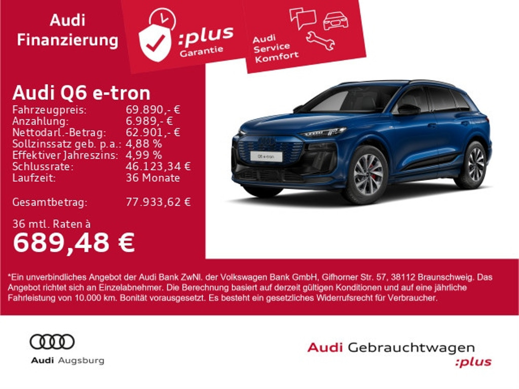 Audi Q6 e-tron 2025 Elektrisch