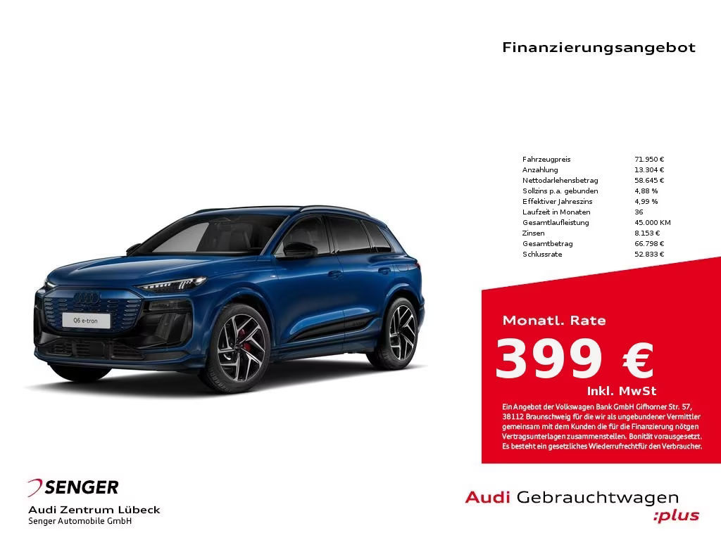 Audi Q6 e-tron 2025 Elektrisch